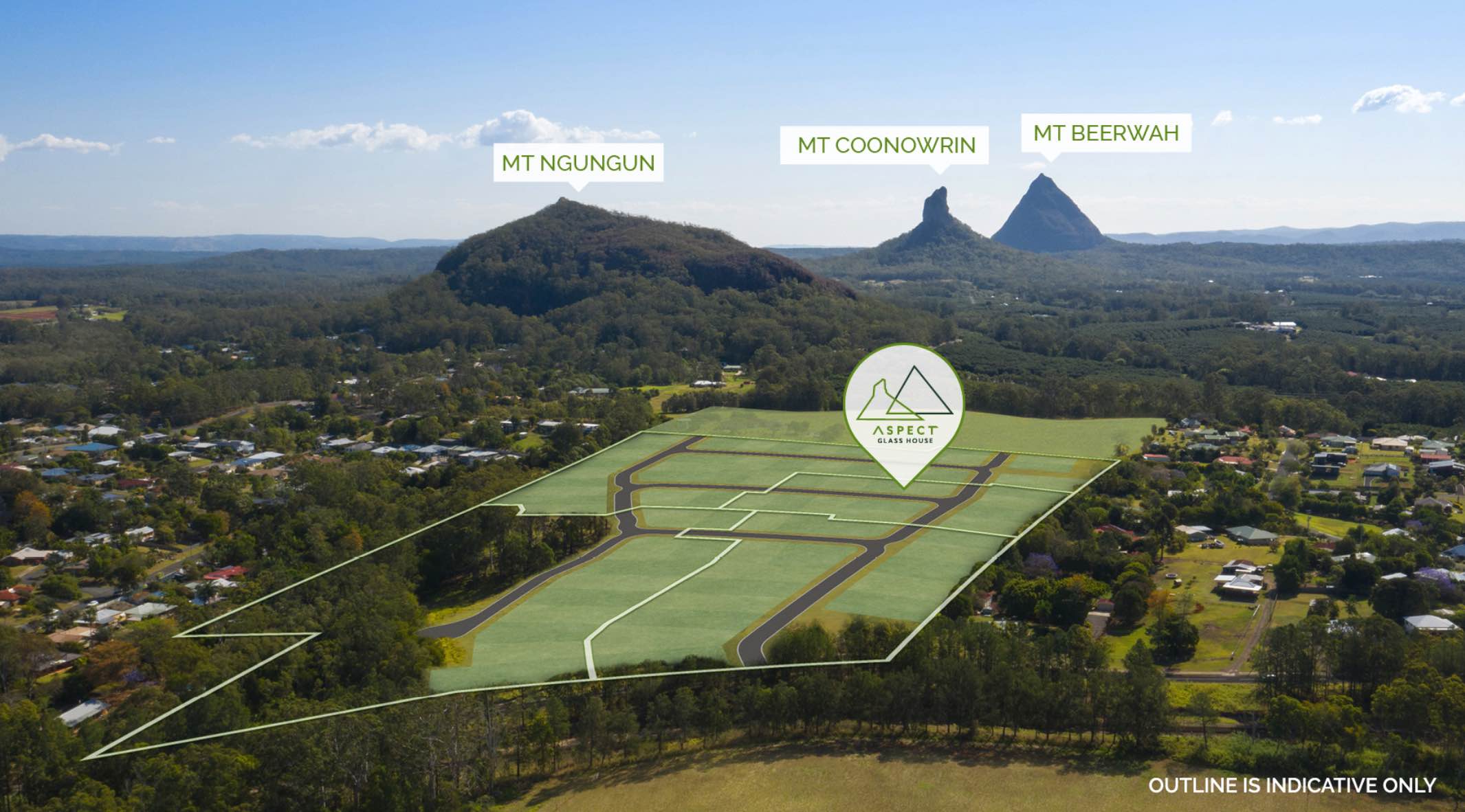 [Land for Sale] Aspect Glass House Estate, Glass House Mountains OpenLot